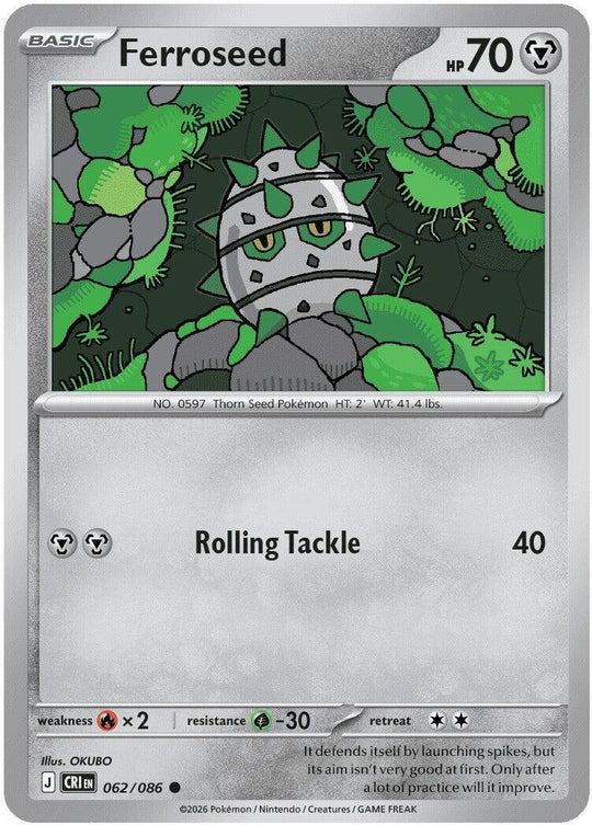 Ferroseed (062/086) (CRI)