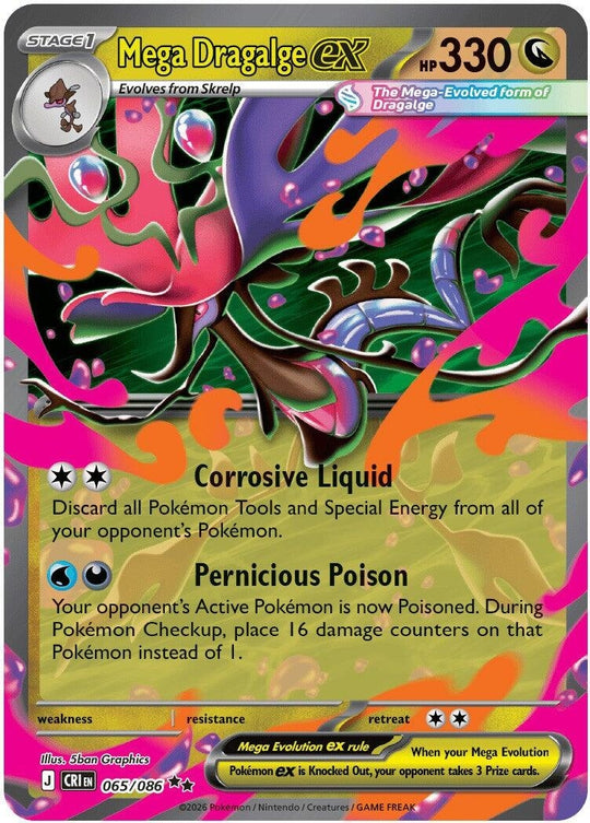 Mega Dragalge ex (065/086) (CRI)