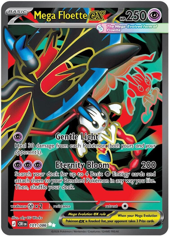Mega Floette ex (101/086) (CRI)