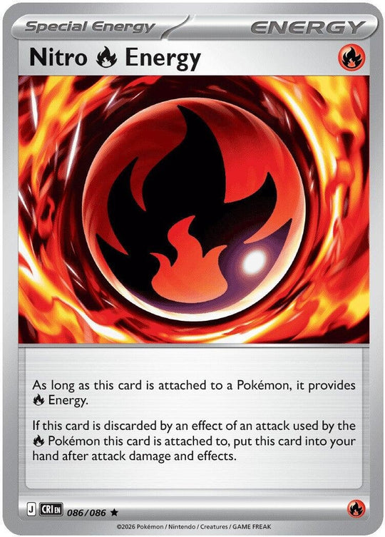 Image for Nitro R Energy (086/086) (CRI) - Pokemon