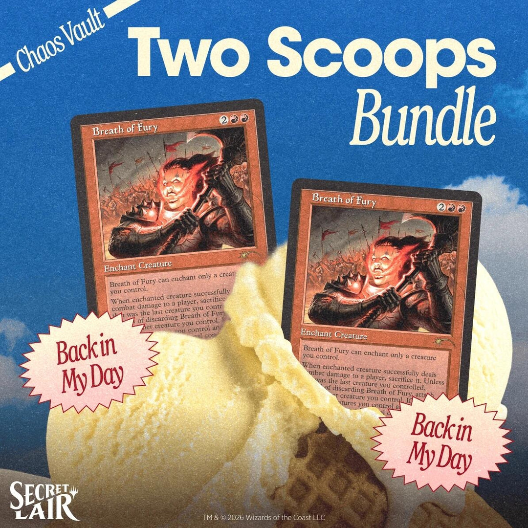 Image for Secret Lair Drop: Two Scoops - Double Vanilla Bundle - Magic: The Gathering