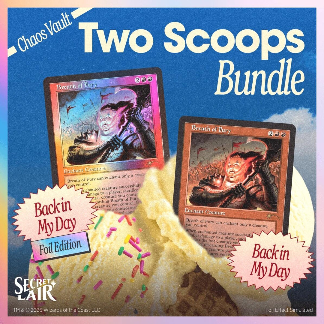 Image for Secret Lair Drop: Two Scoops - The Vanilla Sampler Bundle - Magic: The Gathering