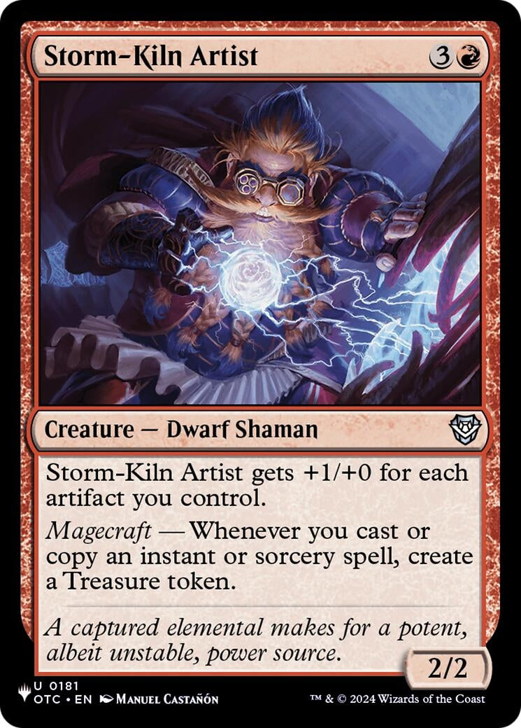 Image for Storm-Kiln Artist (OTC) (181) (LIST) - Magic: The Gathering
