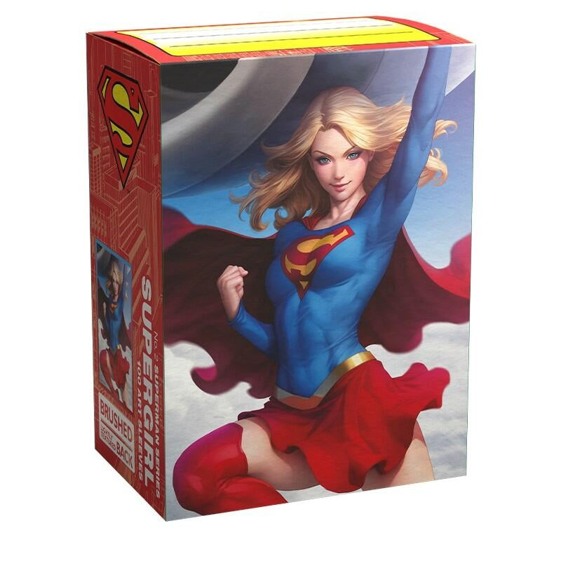 Image for Dragon Shield Brushed Art Sleeves - Supergirl (Superman Series) (100-Pack) - Card Sleeves