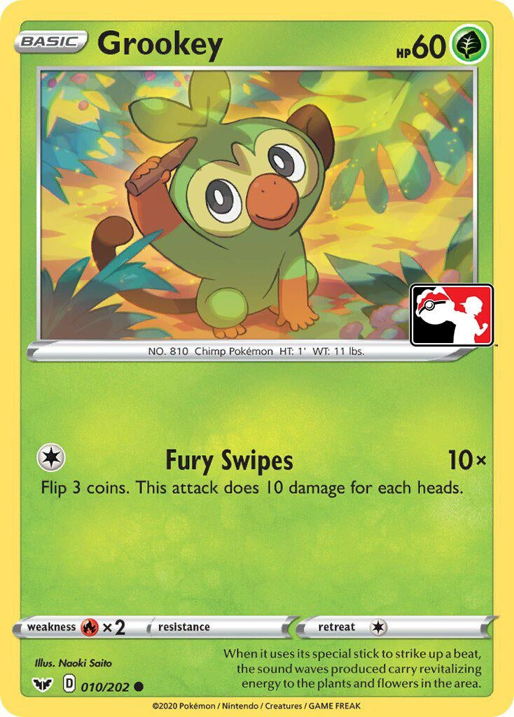 Image for Grookey (Library Exclusive) (011/202) (MCAP) - Pokemon