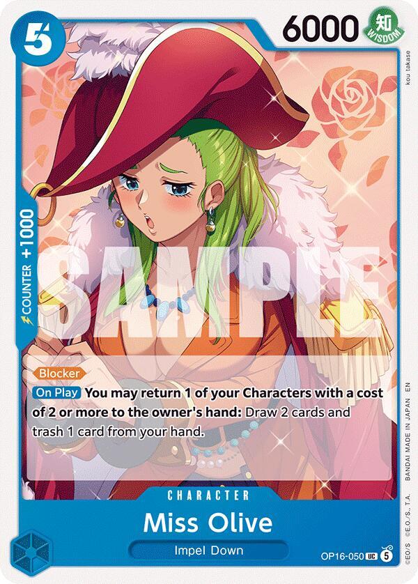 Miss Olive (OP16-050) (OP16)