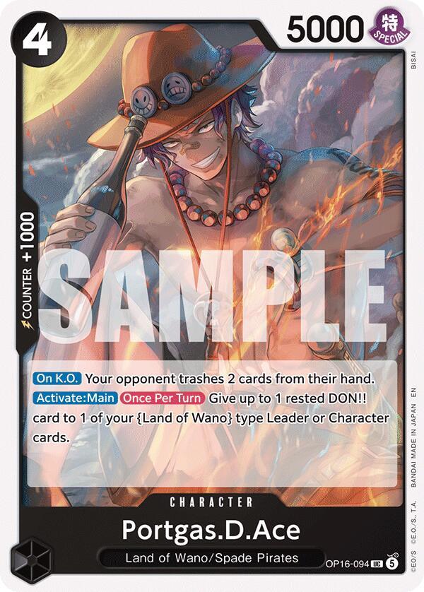 Portgas.D.Ace (094) (OP16-094) (OP16)