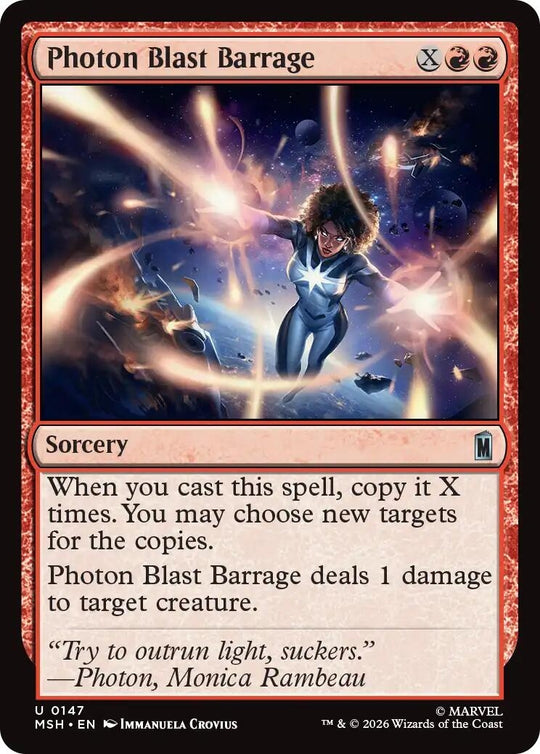 Image for Photon Blast Barrage (147) (MSH) - Magic: The Gathering
