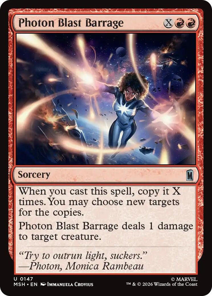 Image for Photon Blast Barrage (147) (MSH) - Magic: The Gathering