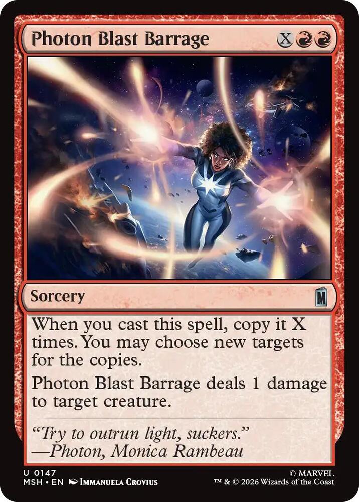 Image for Photon Blast Barrage (147) (MSH) - Magic: The Gathering