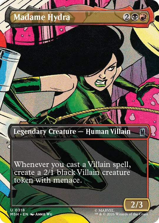 Image for Madame Hydra (Borderless) (318) (MSH) - Magic: The Gathering