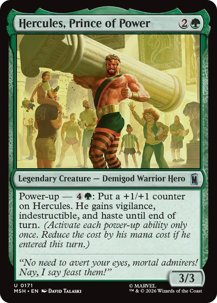 Hercules, Prince of Power (171) (MSH)