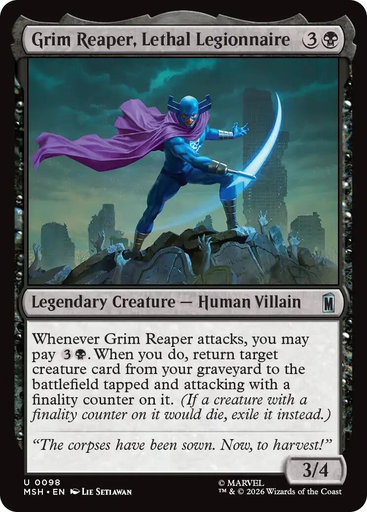 Grim Reaper, Lethal Legionnaire (98) (MSH)