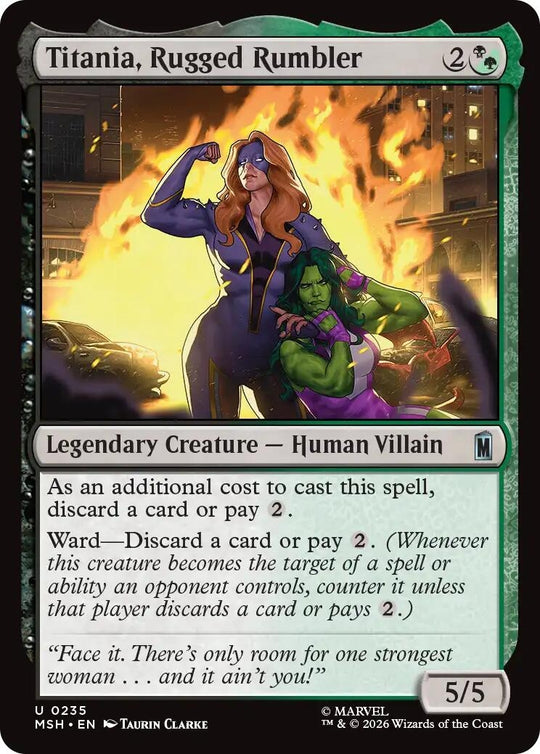 Titania, Rugged Rumbler (235) (MSH)
