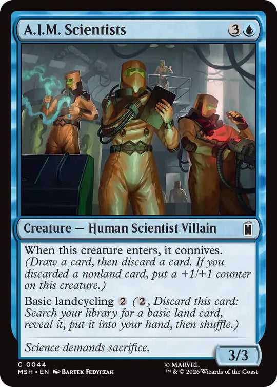 A.I.M. Scientists (44) (MSH)