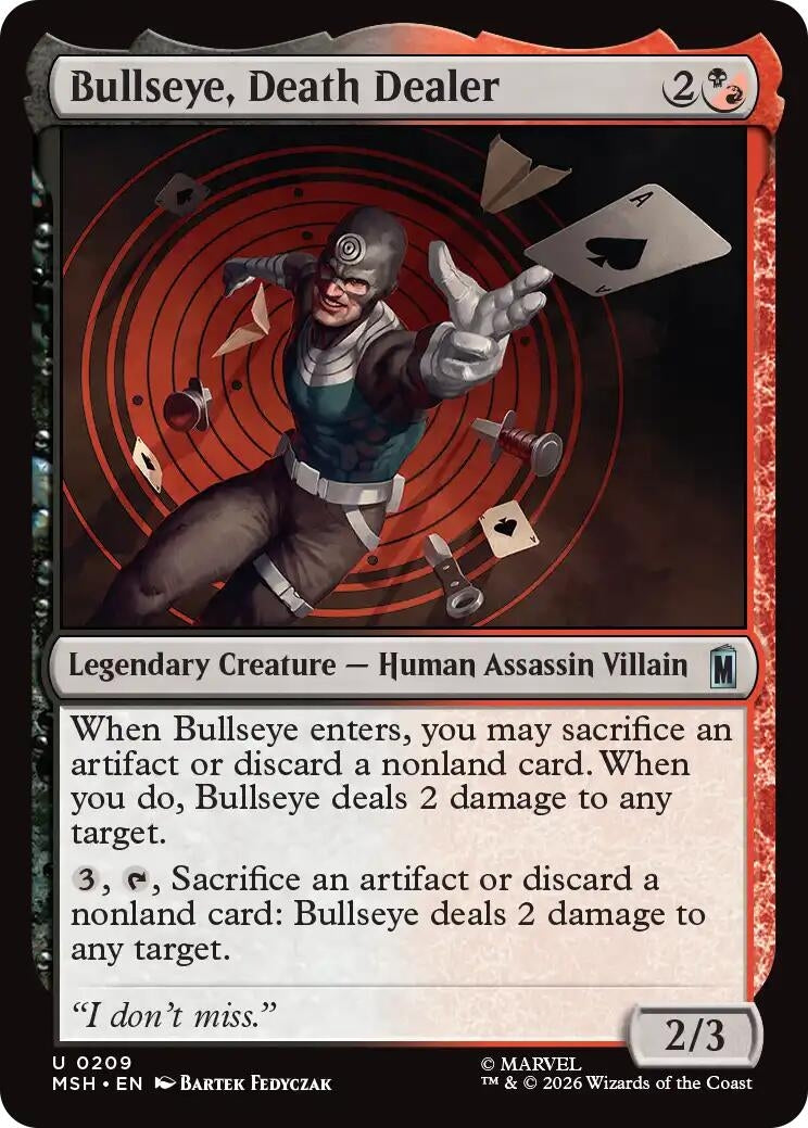 Bullseye, Death Dealer (209) (MSH)