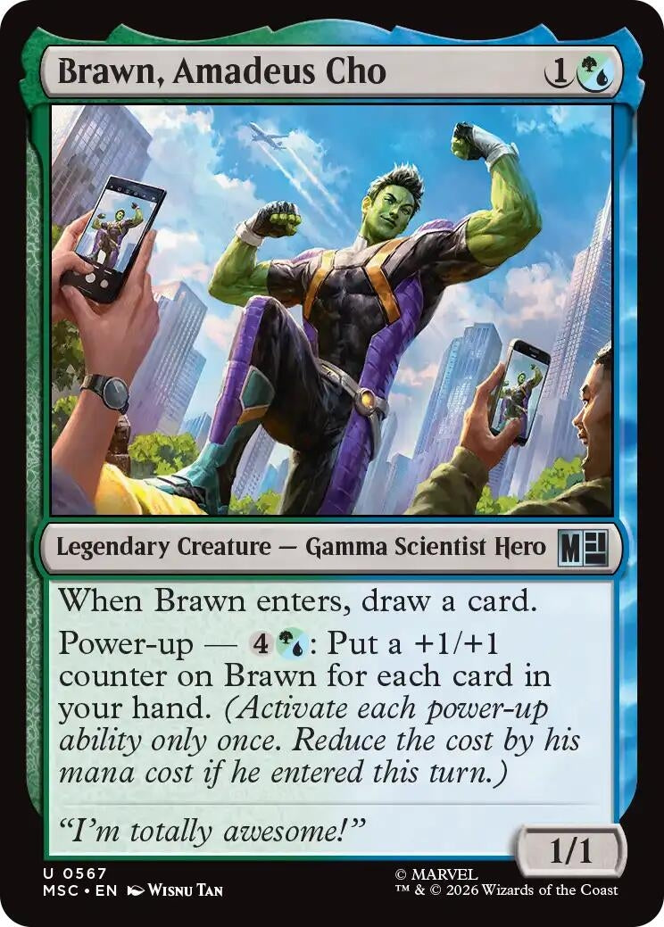 Brawn, Amadeus Cho (567) (MSC)