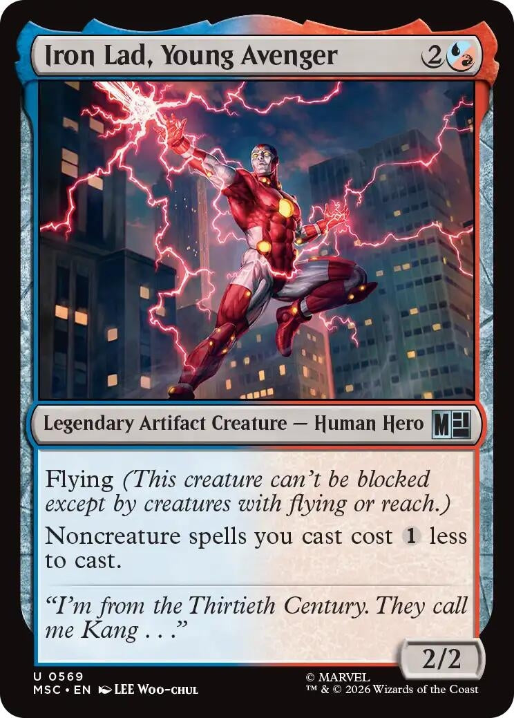 Iron Lad, Young Avenger (569) (MSC)