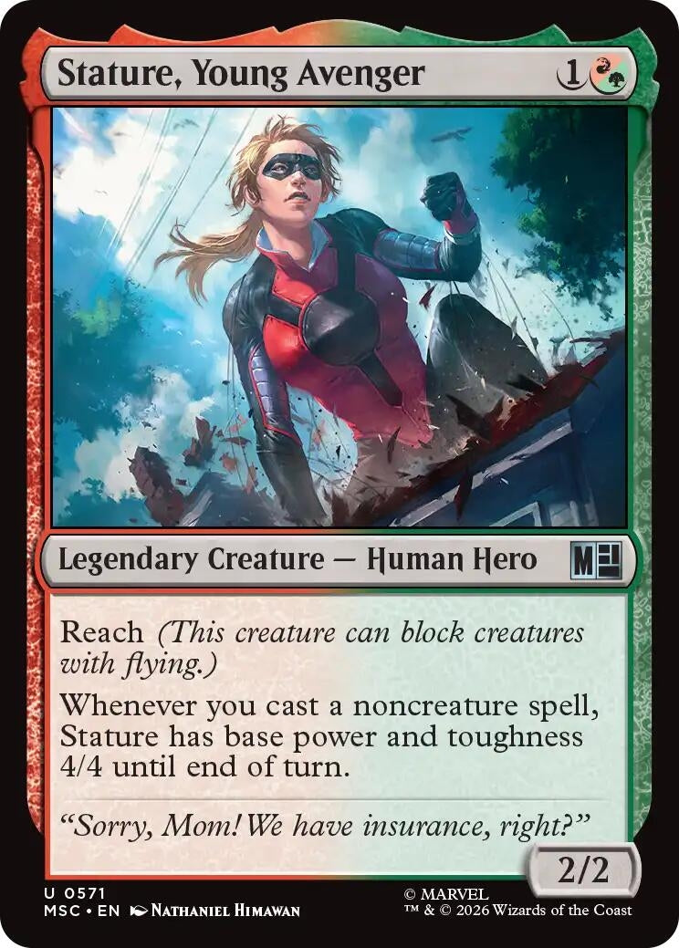 Stature, Young Avenger (571) (MSC)