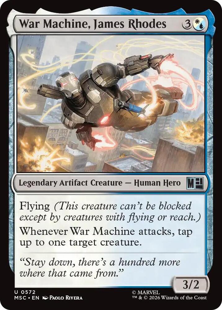 War Machine, James Rhodes (572) (MSC)