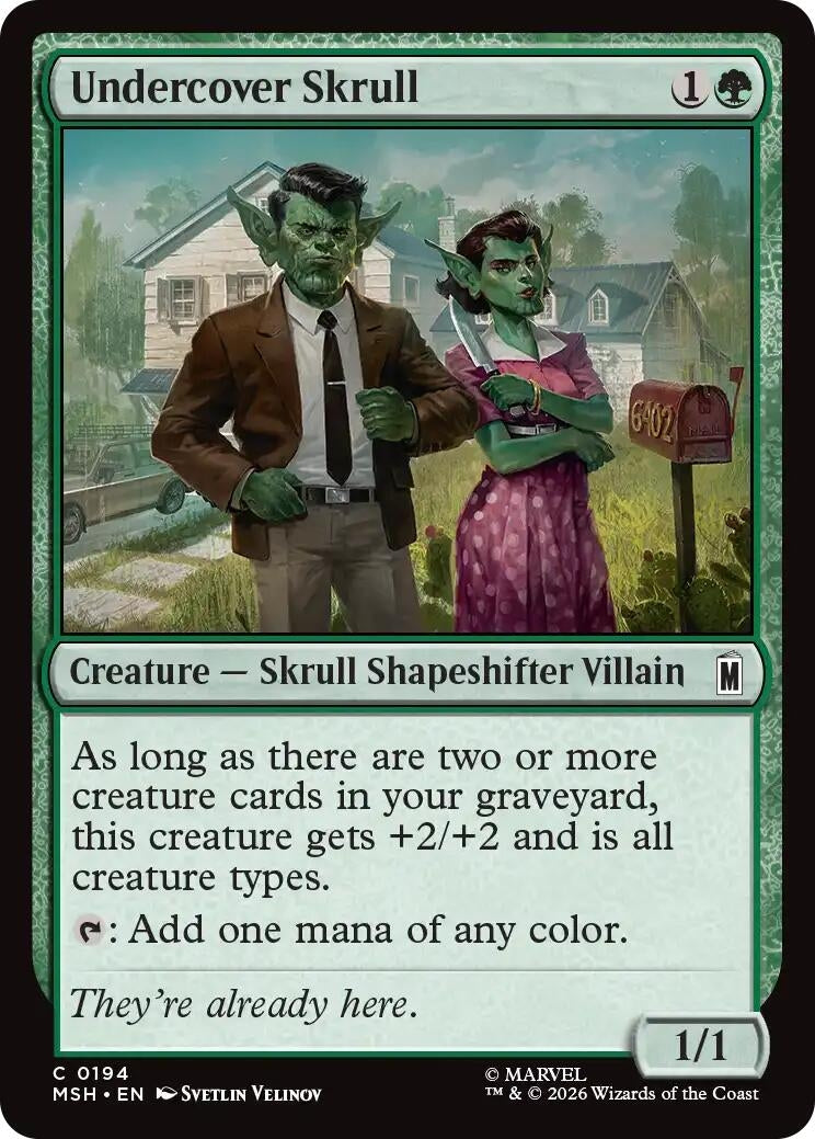 Undercover Skrull (194) (MSH)