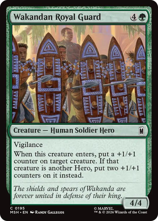 Wakandan Royal Guard (195) (MSH)