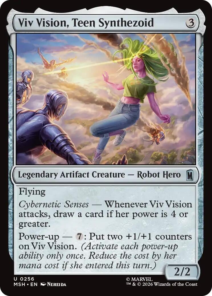 Viv Vision, Teen Synthezoid (256) (MSH)