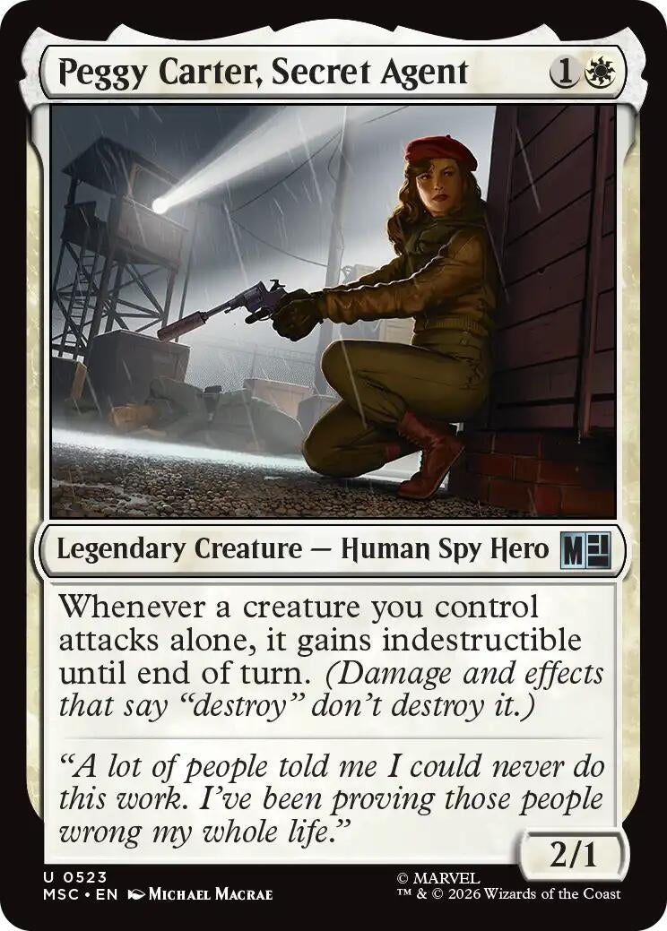 Peggy Carter, Secret Agent (523) (MSC)