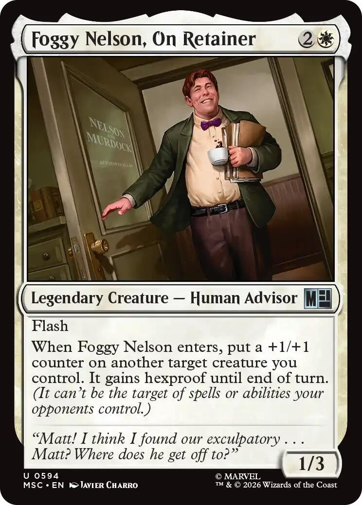 Foggy Nelson, On Retainer (594) (MSC)