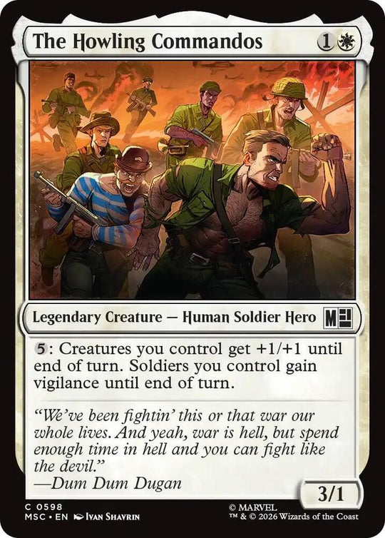 The Howling Commandos (598) (MSC)
