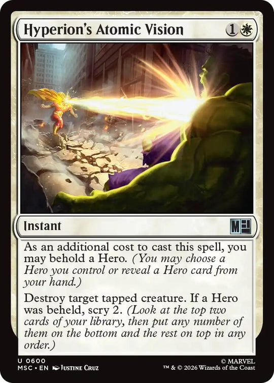 Hyperion's Atomic Vision (600) (MSC)