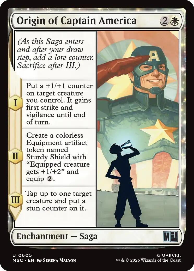 Origin of Captain America (605) (MSC)