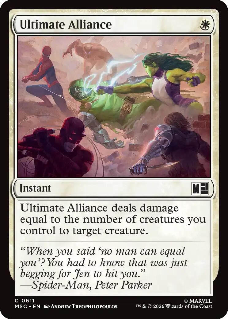 Ultimate Alliance (611) (MSC)
