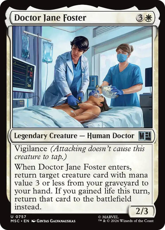 Doctor Jane Foster (757) (MSC)