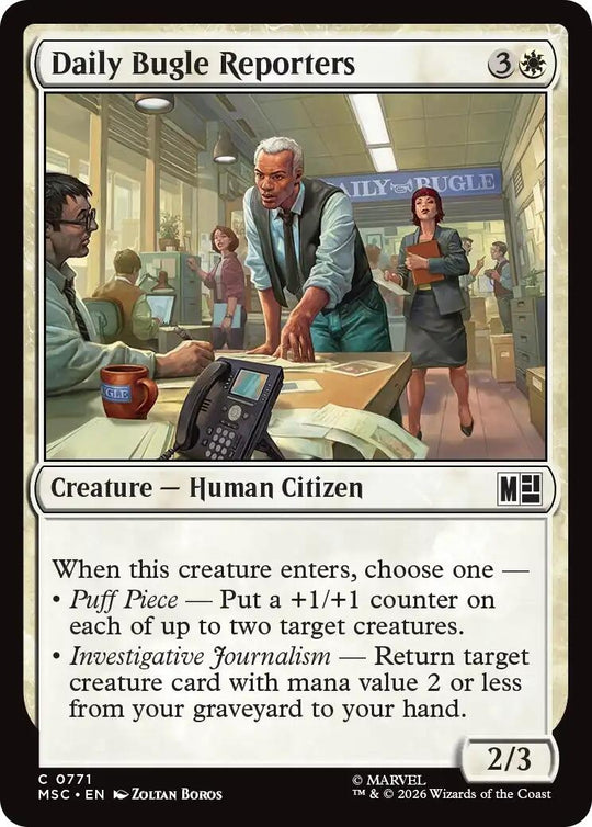 Daily Bugle Reporters (771) (MSC)