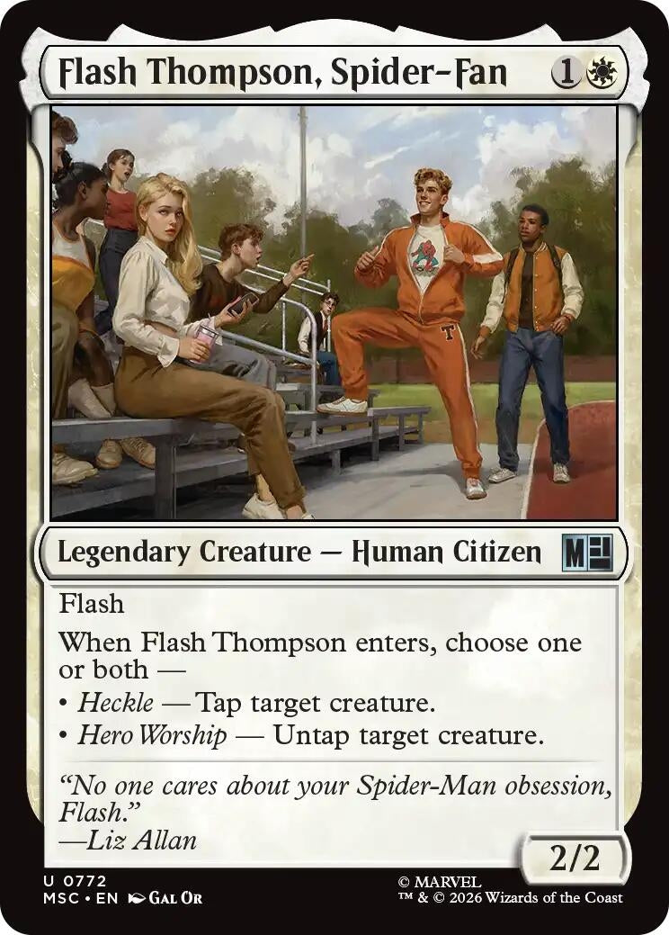 Flash Thompson, Spider-Fan (772) (MSC)
