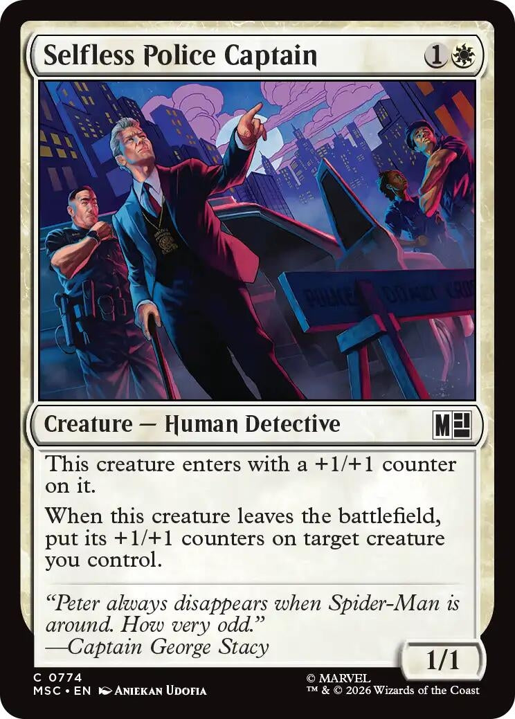 Selfless Police Captain (774) (MSC)