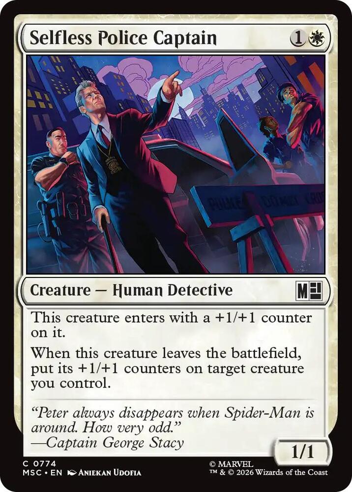 Selfless Police Captain (774) (MSC)