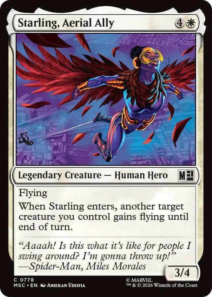 Starling, Aerial Ally (778) (MSC)