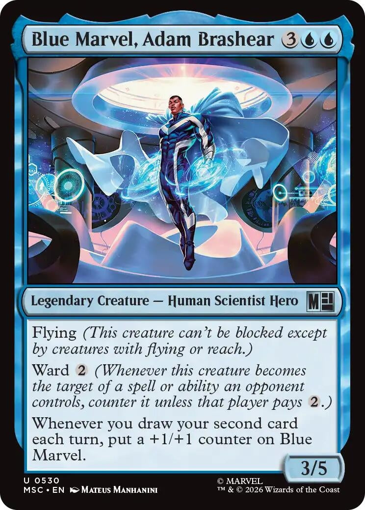 Blue Marvel, Adam Brashear (530) (MSC)