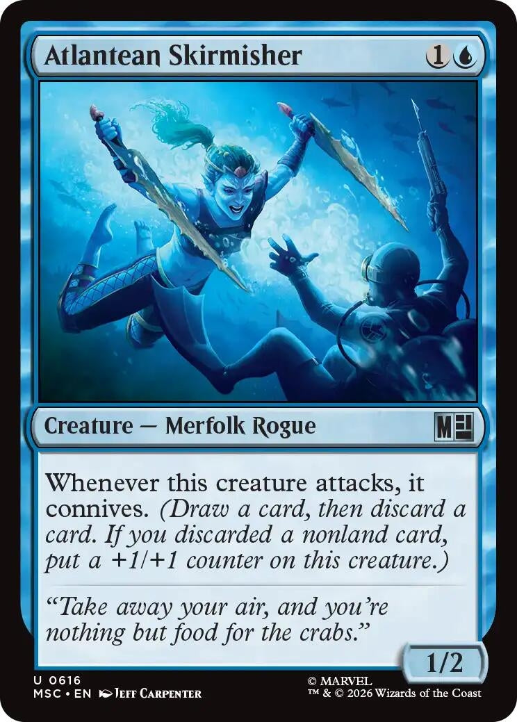 Atlantean Skirmisher (616) (MSC)