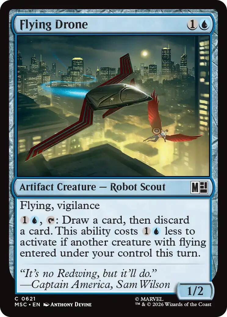 Flying Drone (621) (MSC)