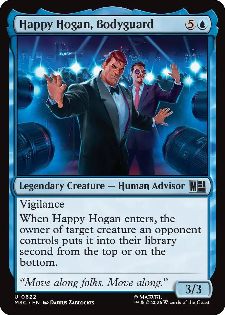 Happy Hogan, Bodyguard (622) (MSC)