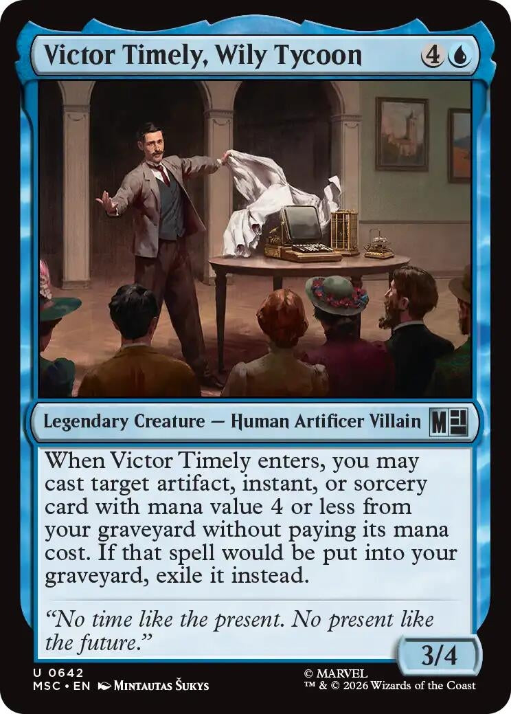 Victor Timely, Wily Tycoon (642) (MSC)
