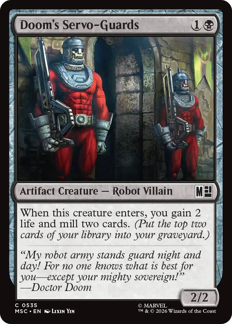 Doom's Servo-Guards (535) (MSC)