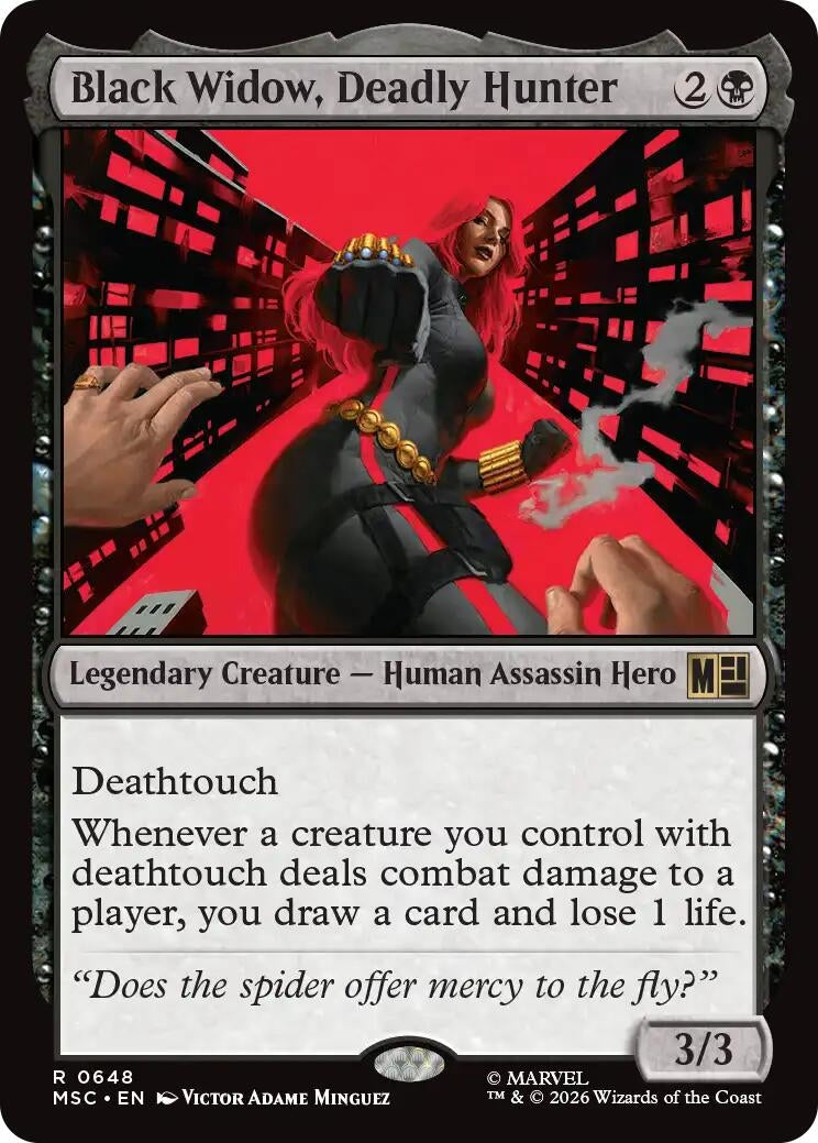 Black Widow, Deadly Hunter (648) (MSC)