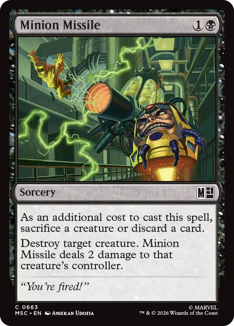 Minion Missile (663) (MSC)