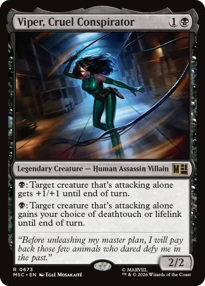 Viper, Cruel Conspirator (673) (MSC)