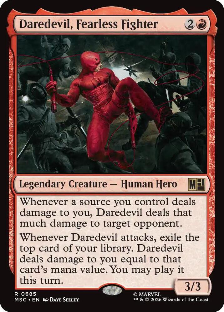 Daredevil, Fearless Fighter (685) (MSC)