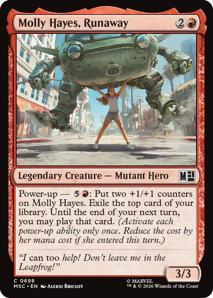 Molly Hayes, Runaway (698) (MSC)